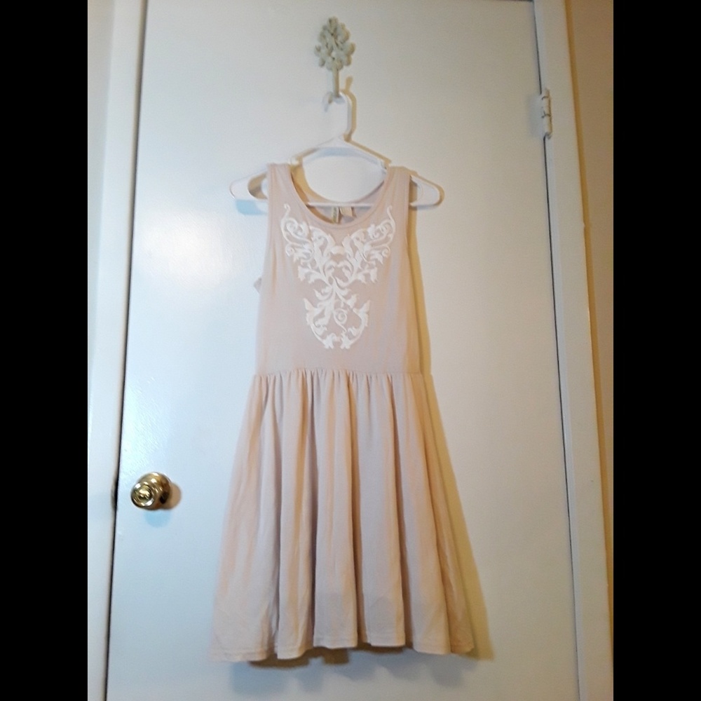 H&M pinky nude beige spring / summer dress